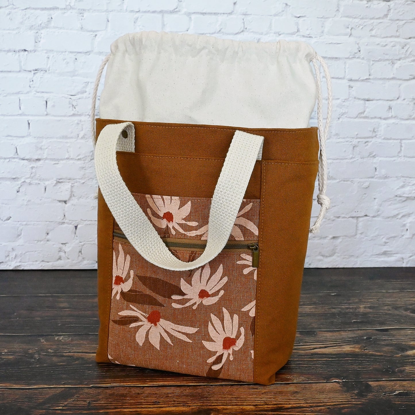 Harvest Daisy Small Project Tote
