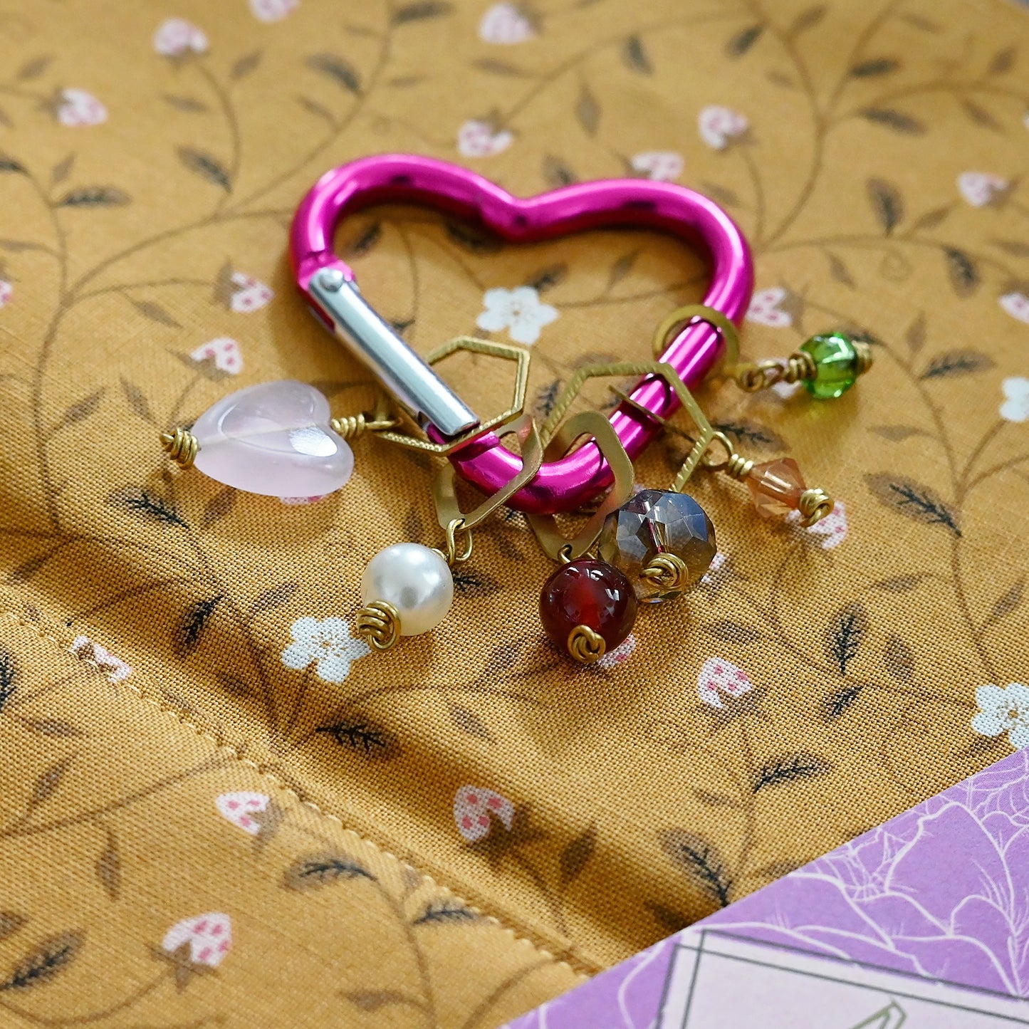 Get It Together Wrap in Gold and Pink Floral - A Collaboration with Mable and Rose Handmade