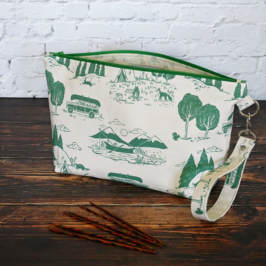 Vintage Inspired Camping Project Pouch