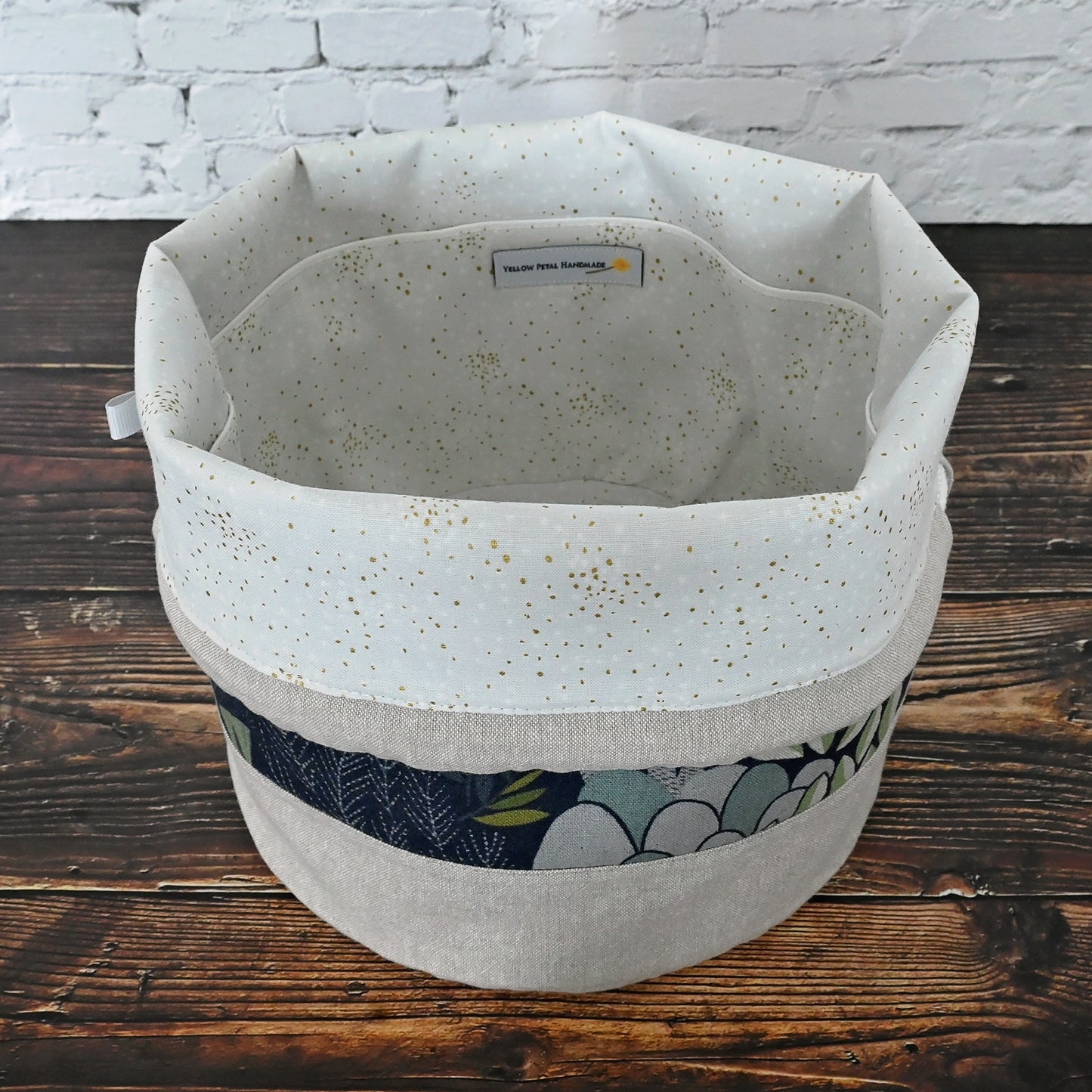 Twilight Meadow Canvas Bucket Bag