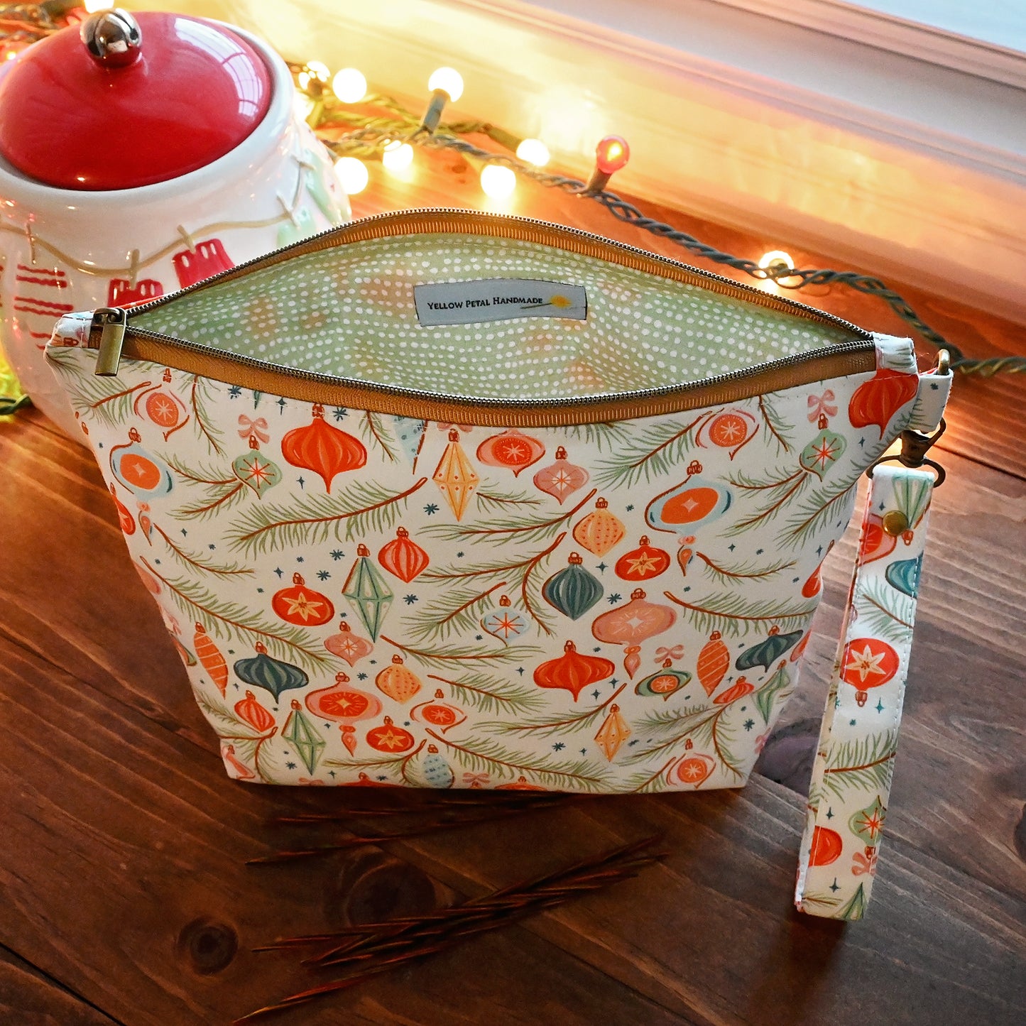 Tinsel and Twirl Sock Pouch