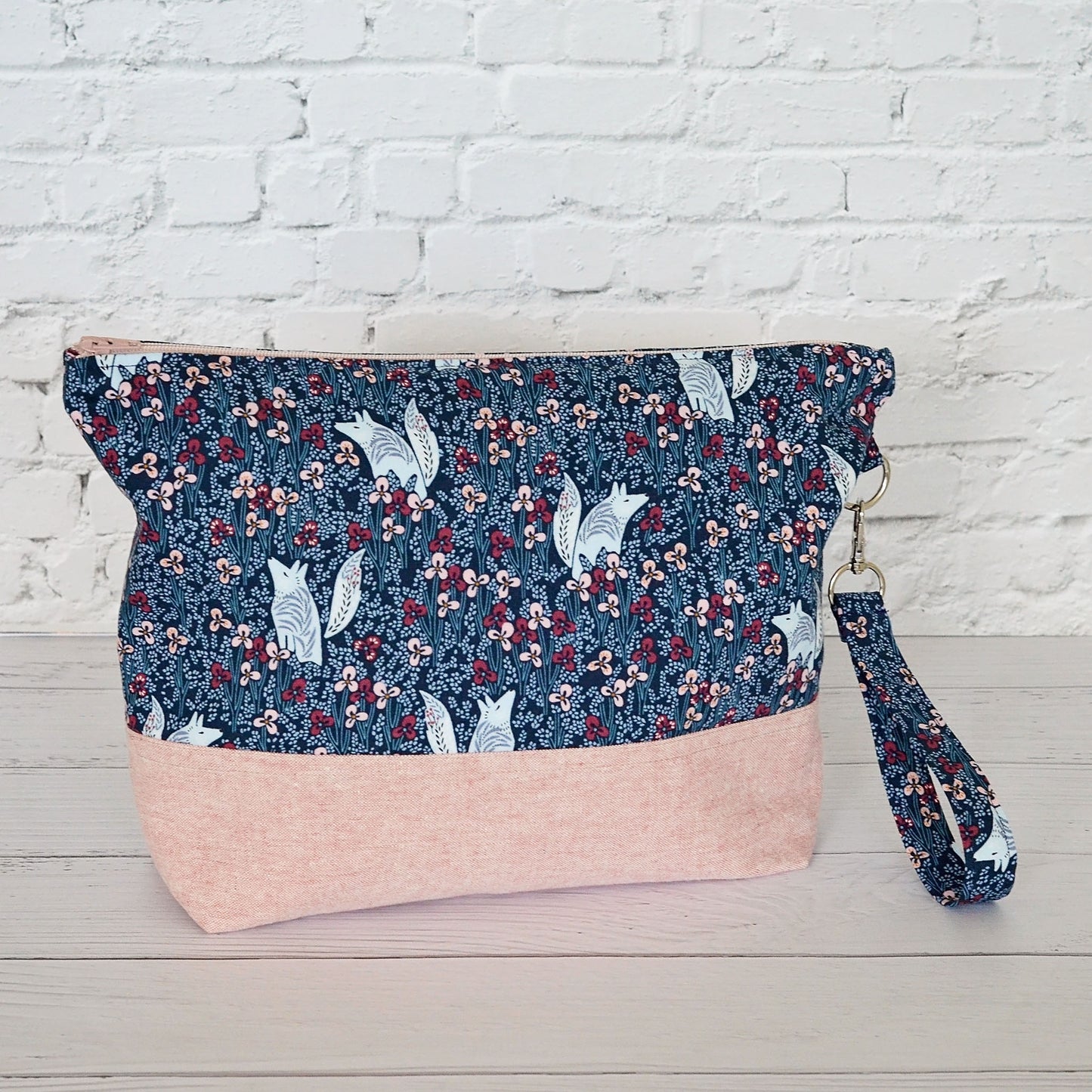Enchanted Wolves Zippered Bag and Pouch
