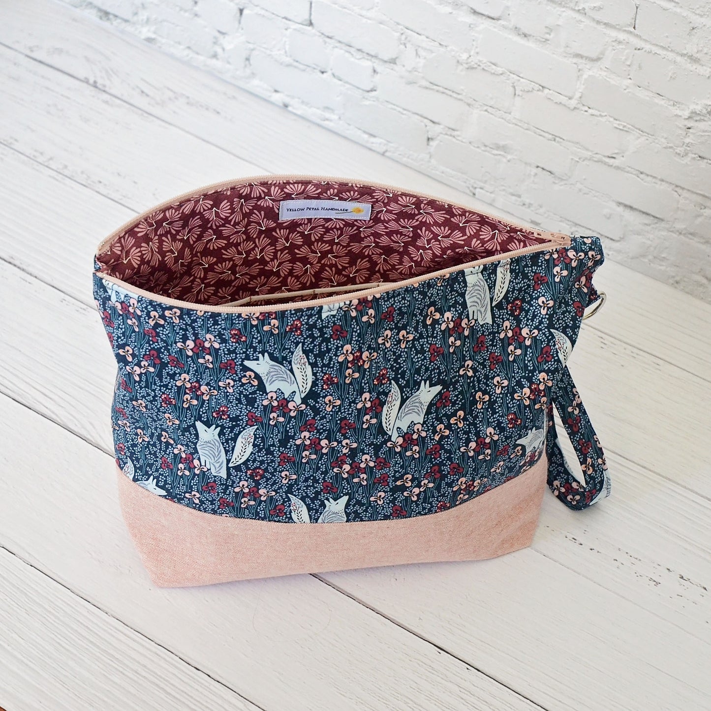 Enchanted Wolves Zippered Bag and Pouch