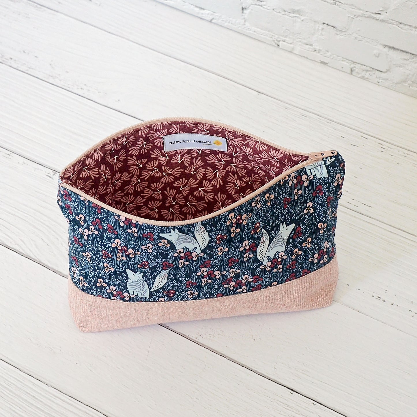 Enchanted Wolves Zippered Bag and Pouch