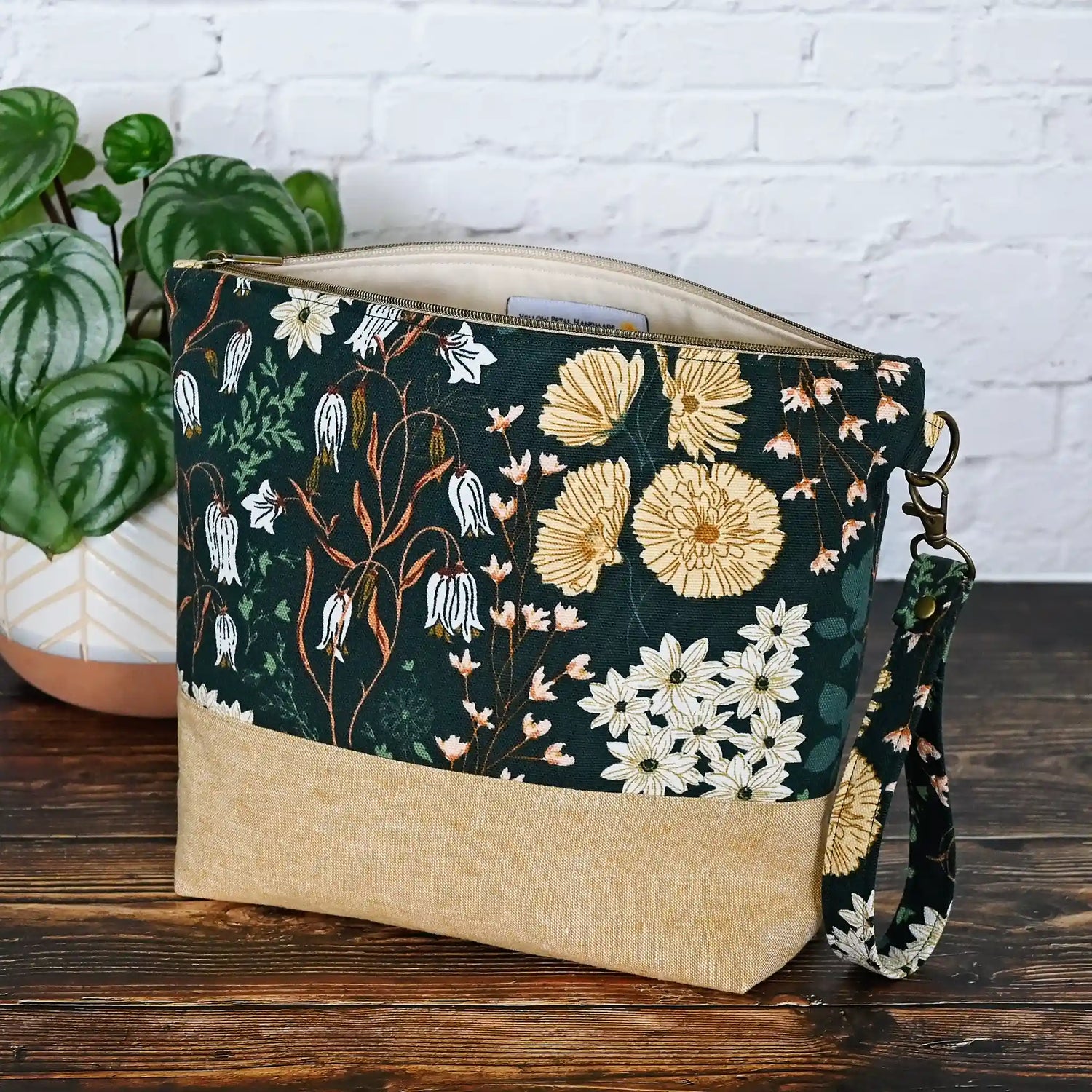 Wild Petal Embroidered Floral Crossbody