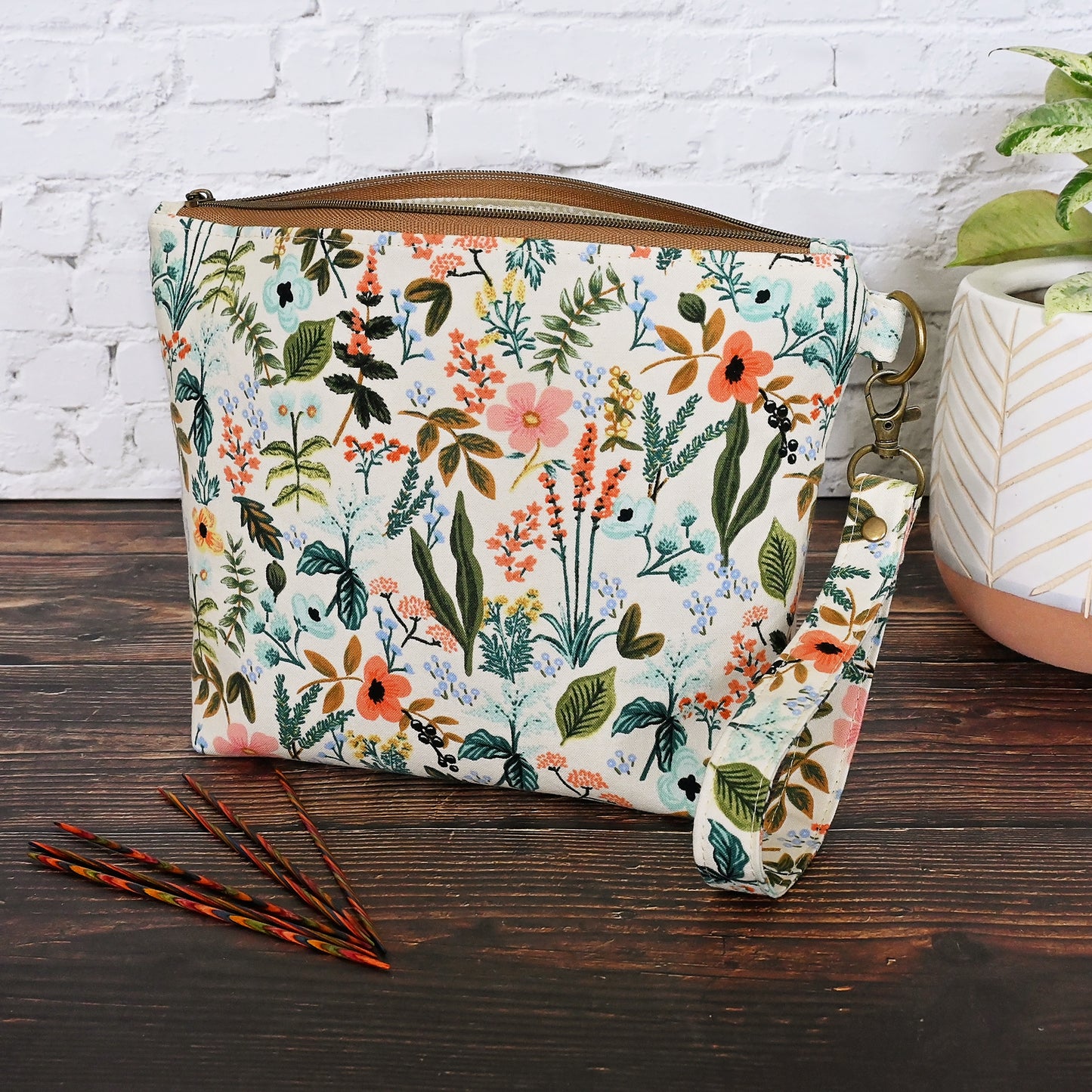 Small Rifle Paper Amalfi Sock Pouch