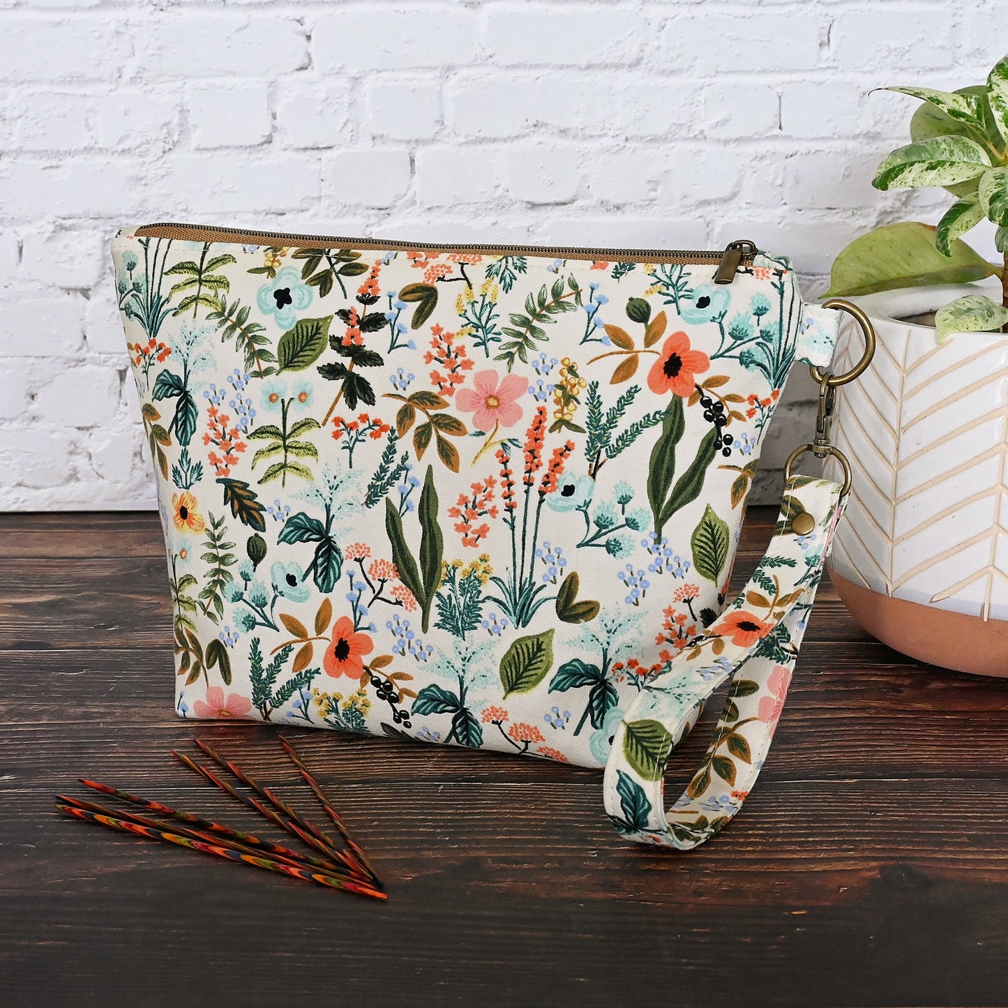 Small Rifle Paper Amalfi Sock Pouch