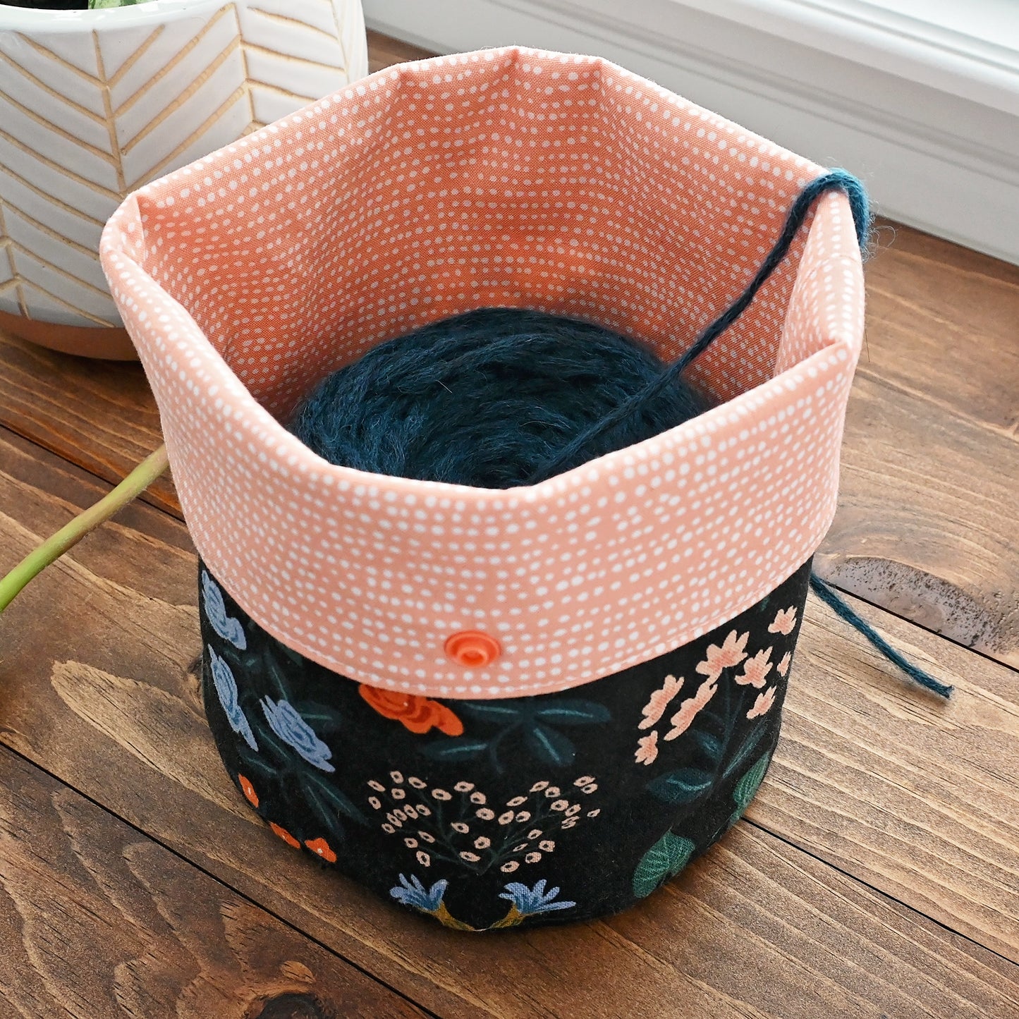 Midnight Meadow Yarn Cozy - Large