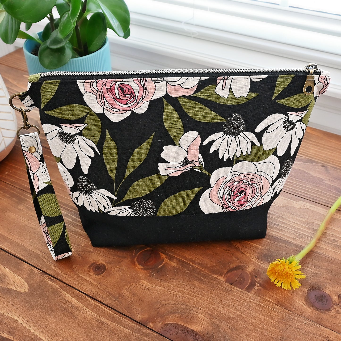 Botany Zippered Project Bag