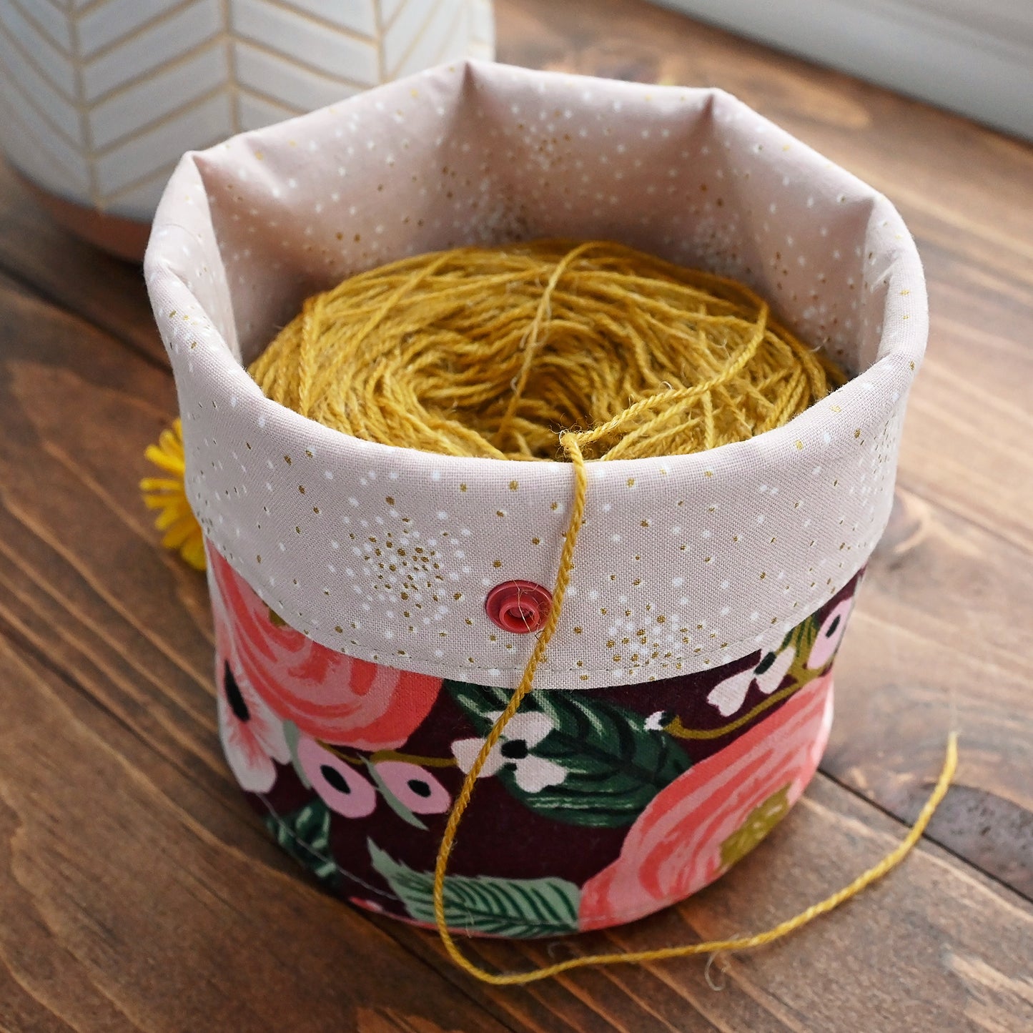 Juliet Rose Yarn Cozy - Medium