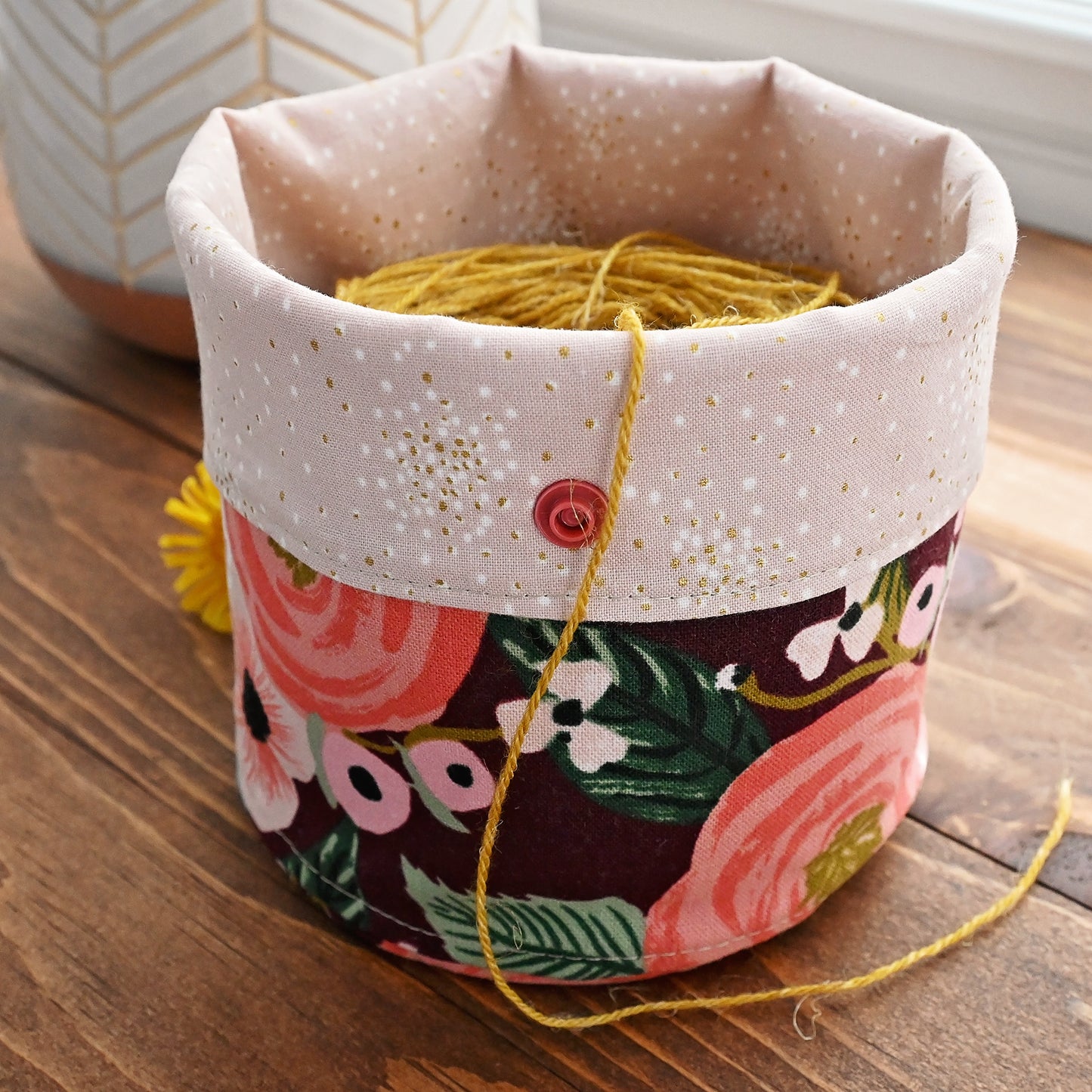 Juliet Rose Yarn Cozy - Medium