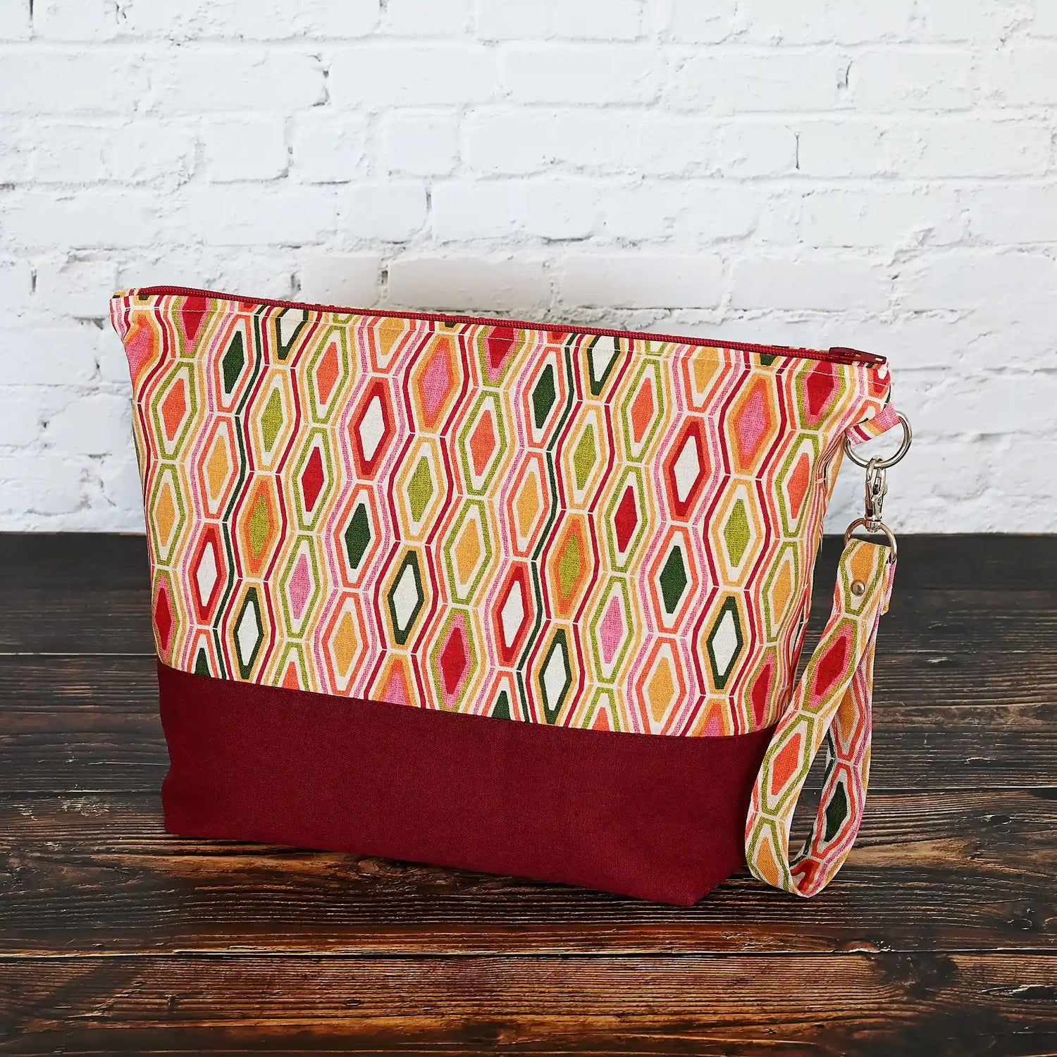 Pouch purse with wrist 2025 strap