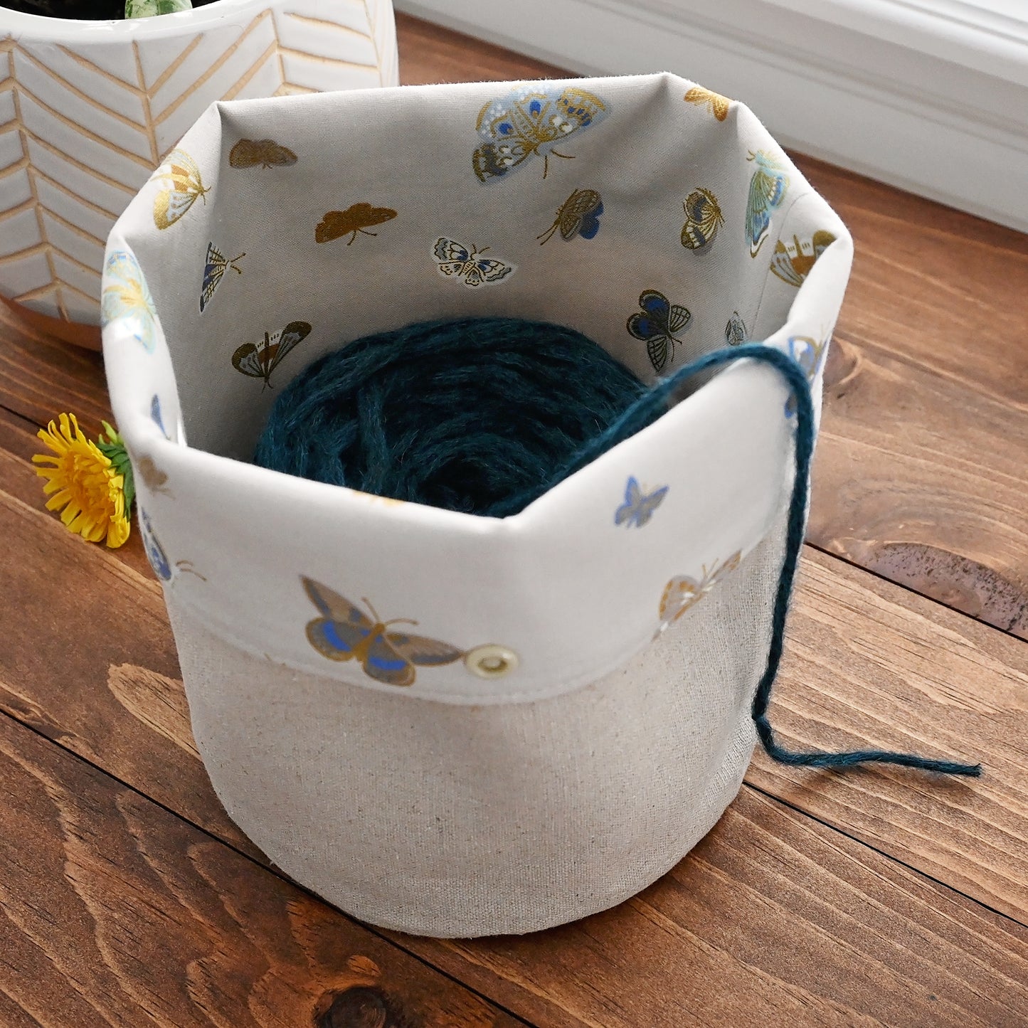 Butterfly Yarn Cozy - Large