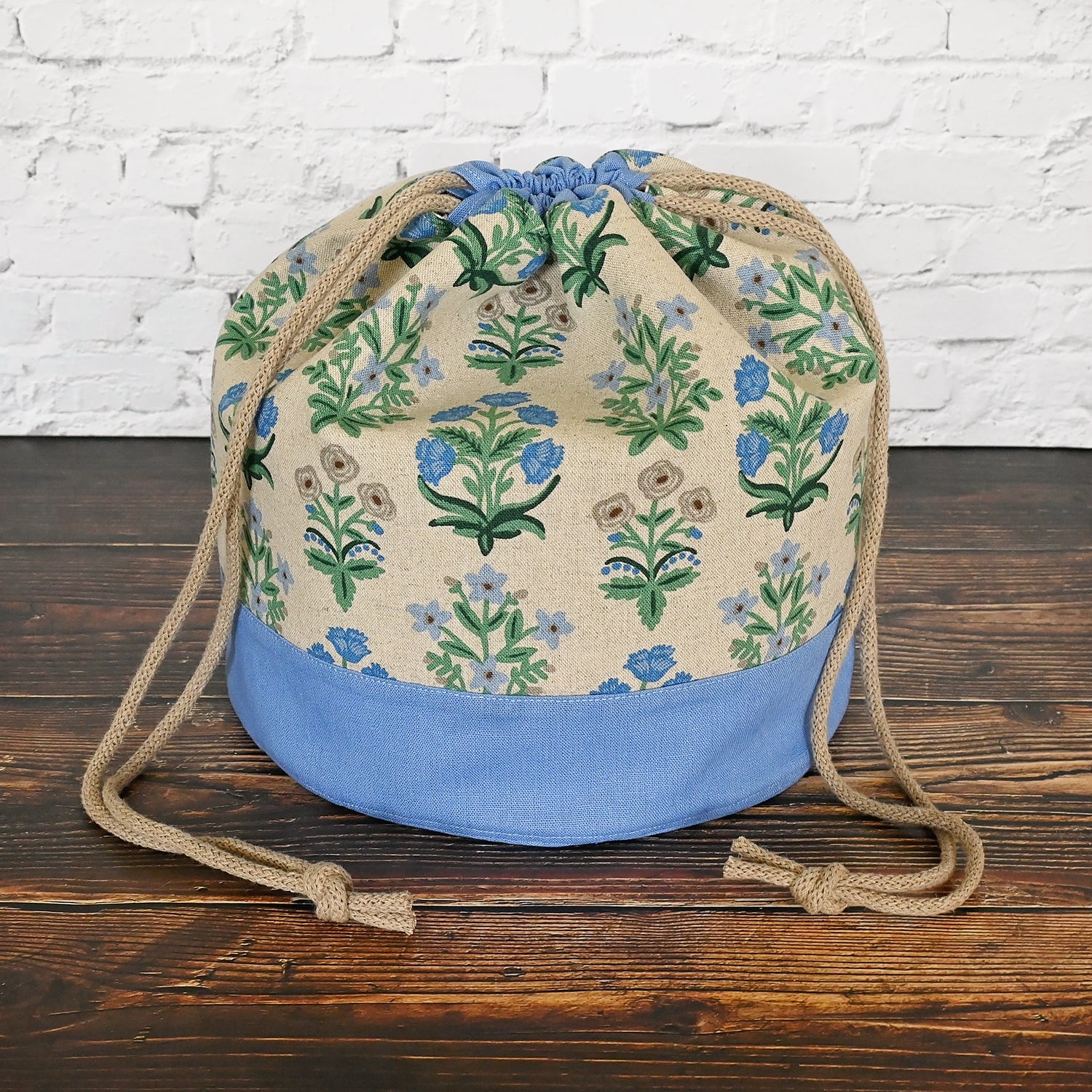 Pretty Canvas Bucket Bag