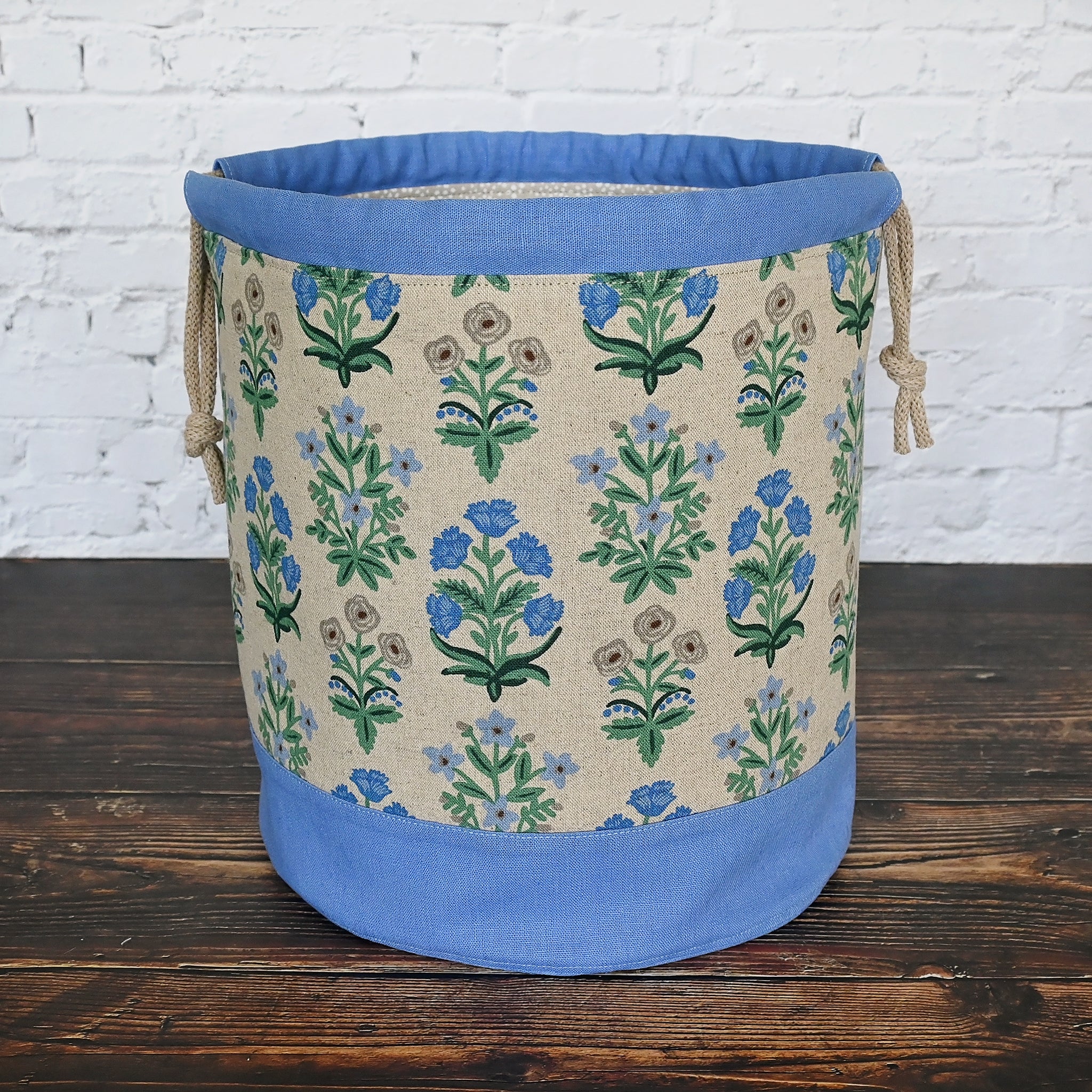Pretty Canvas Bucket Bag – Yellow Petal Handmade