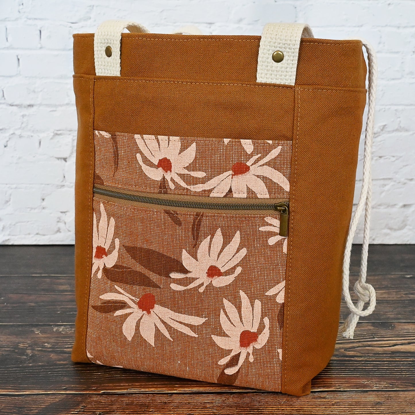 Harvest Daisy Small Project Tote