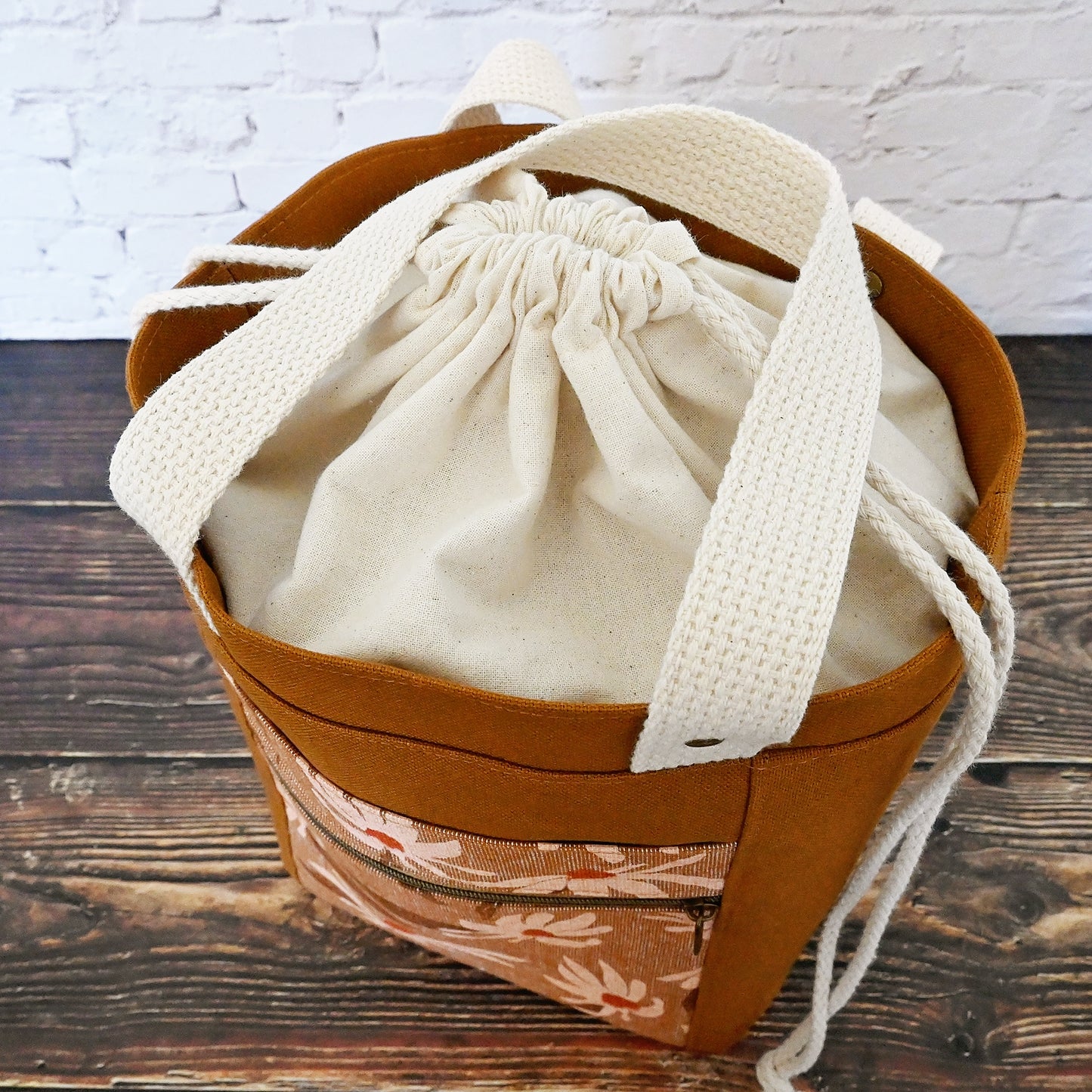 Harvest Daisy Small Project Tote