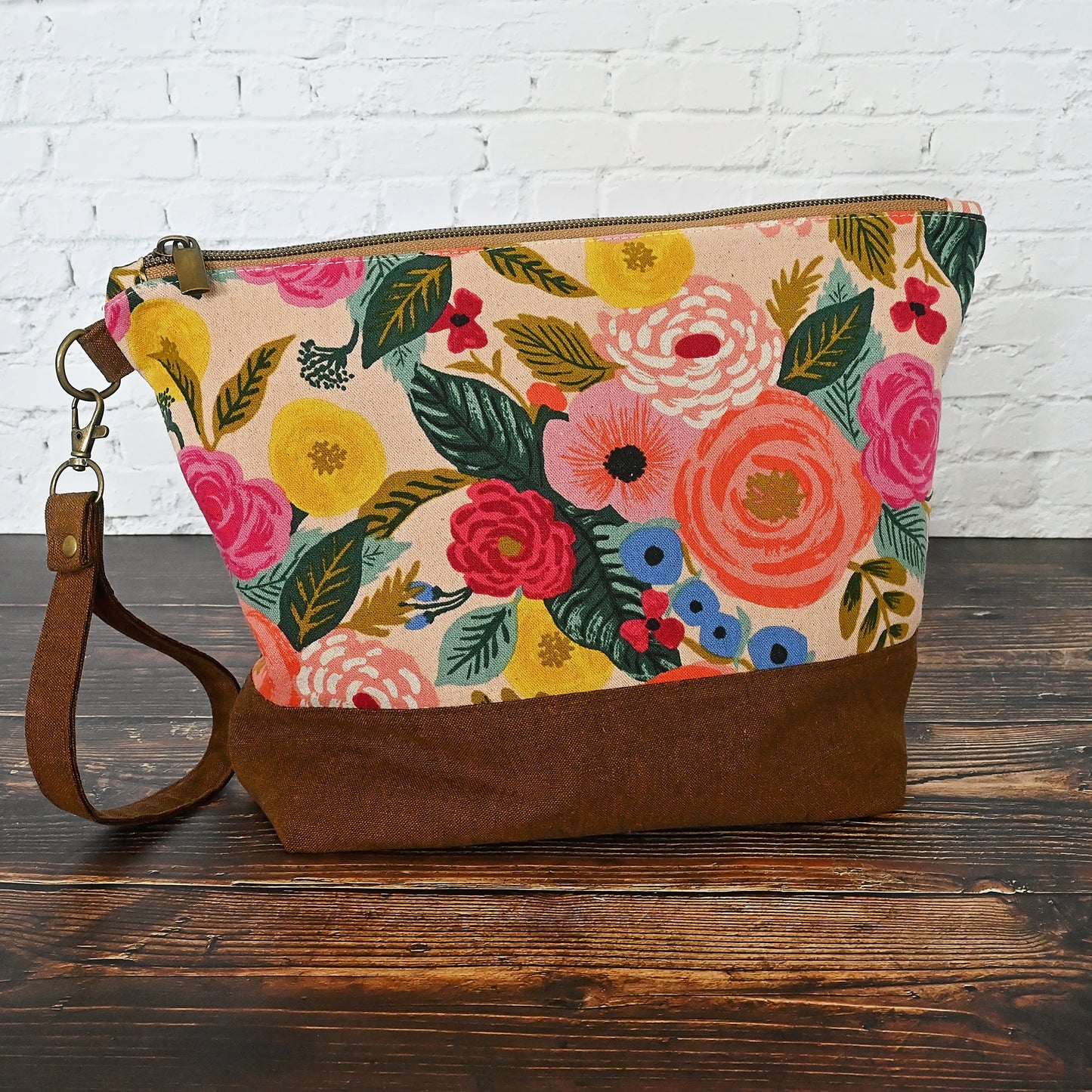 Juliet Rose Zippered Project Bag