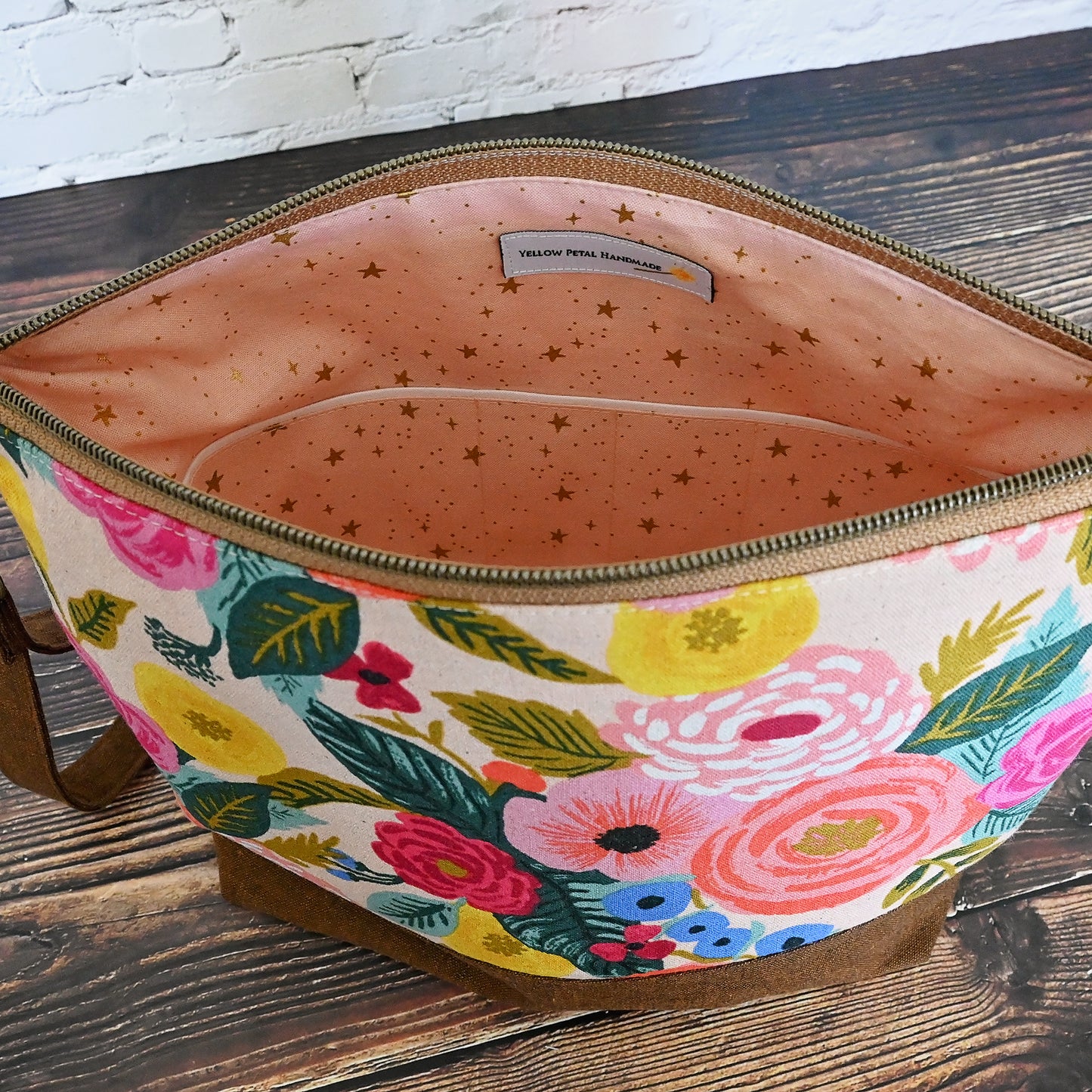 Juliet Rose Zippered Project Bag