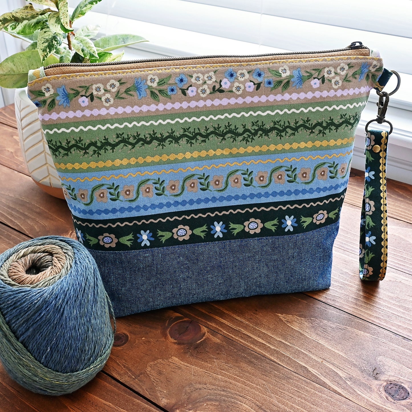 Gracie Zippered Project Bag