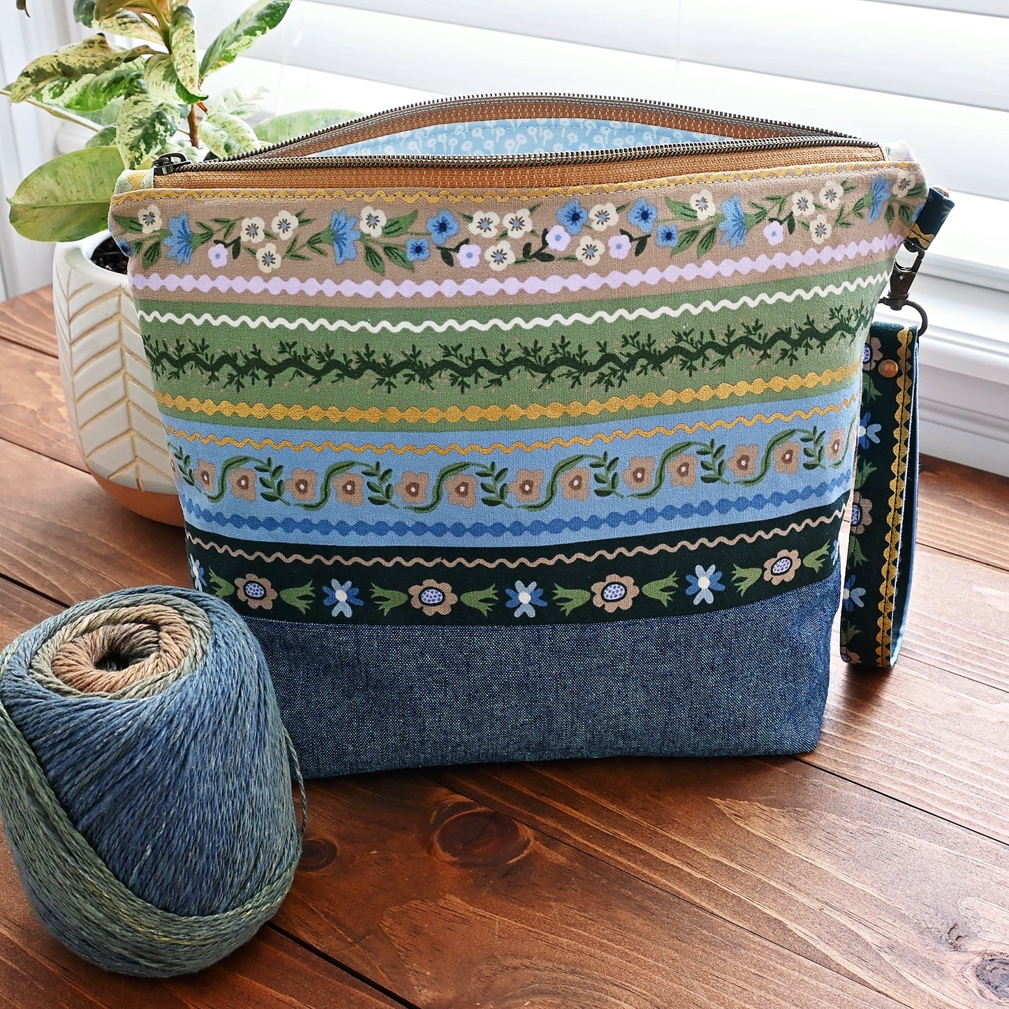 Gracie Zippered Project Bag