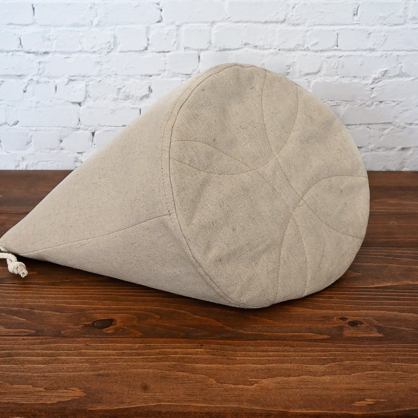 Indigo Dream Bucket Bag in Natural Canvas