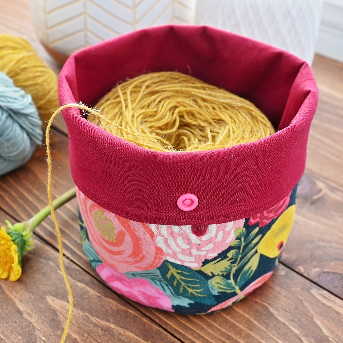 Juliet Rose Yarn Cozy - Medium