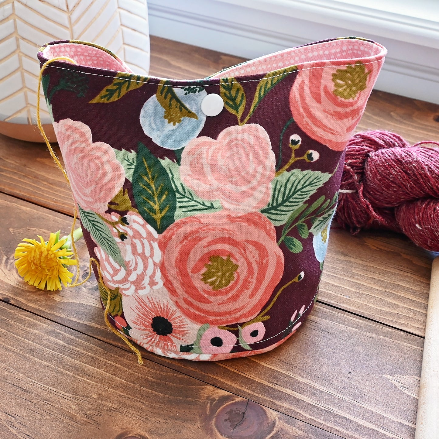 Juliet Rose Yarn Cozy - Small