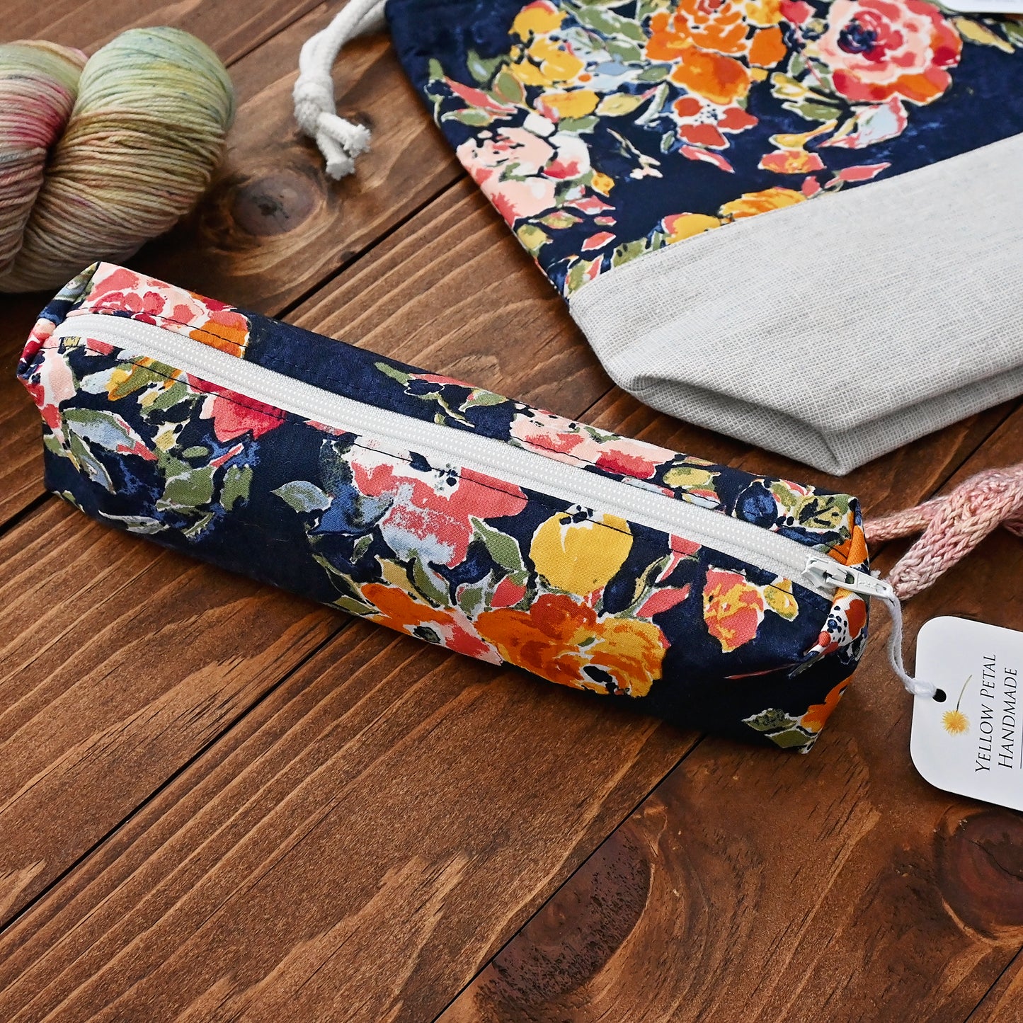 Painted Roses Accessory Pouch