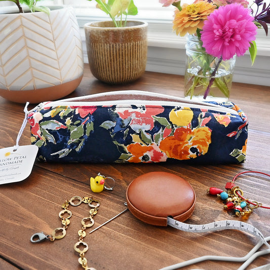 Painted Roses Accessory Pouch