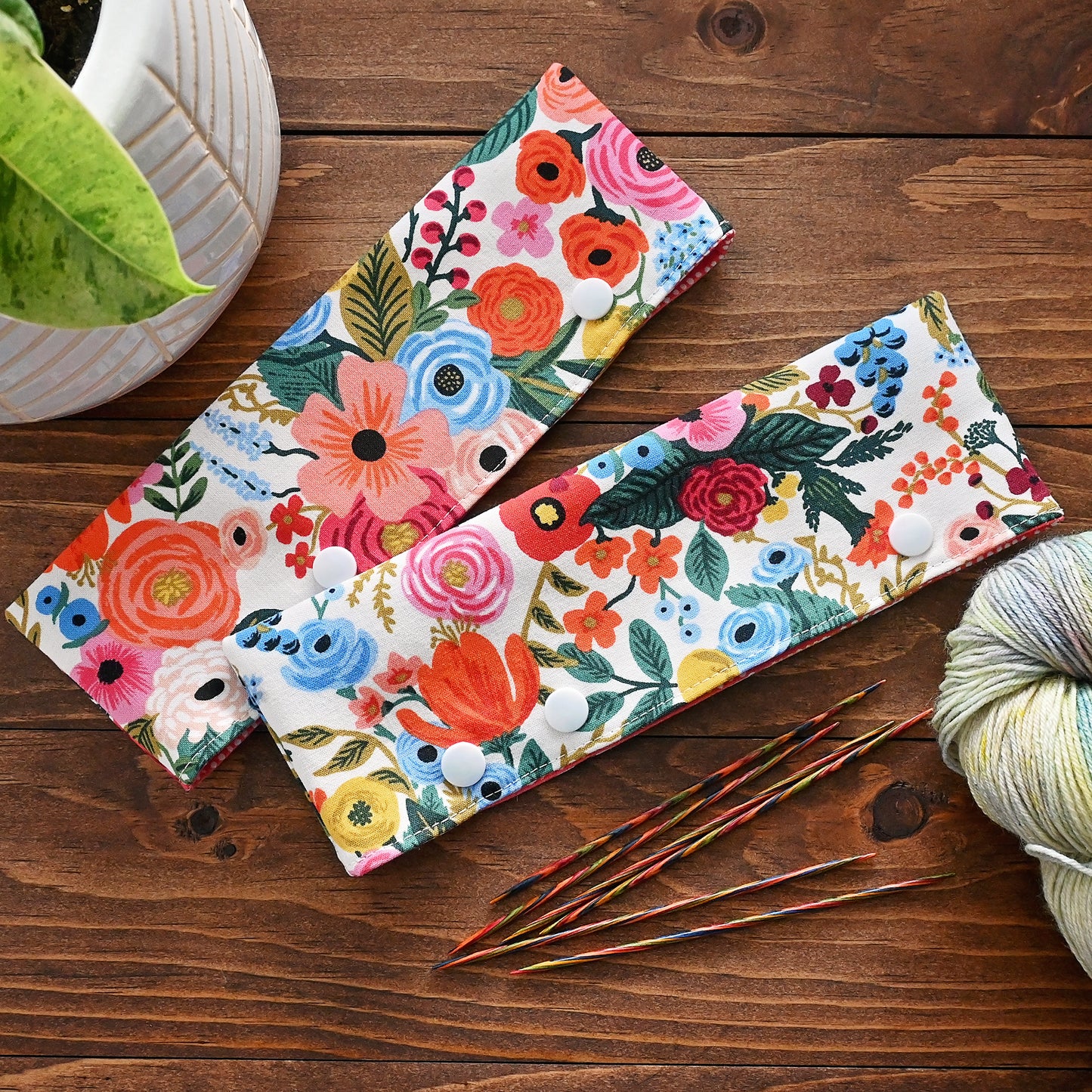 Wild Bouquet Needle Cozies