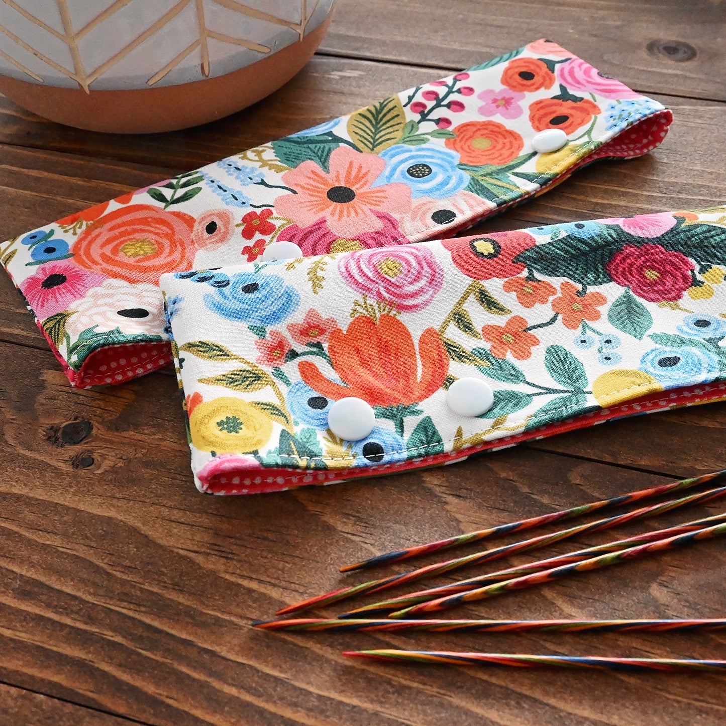 Wild Bouquet Needle Cozies