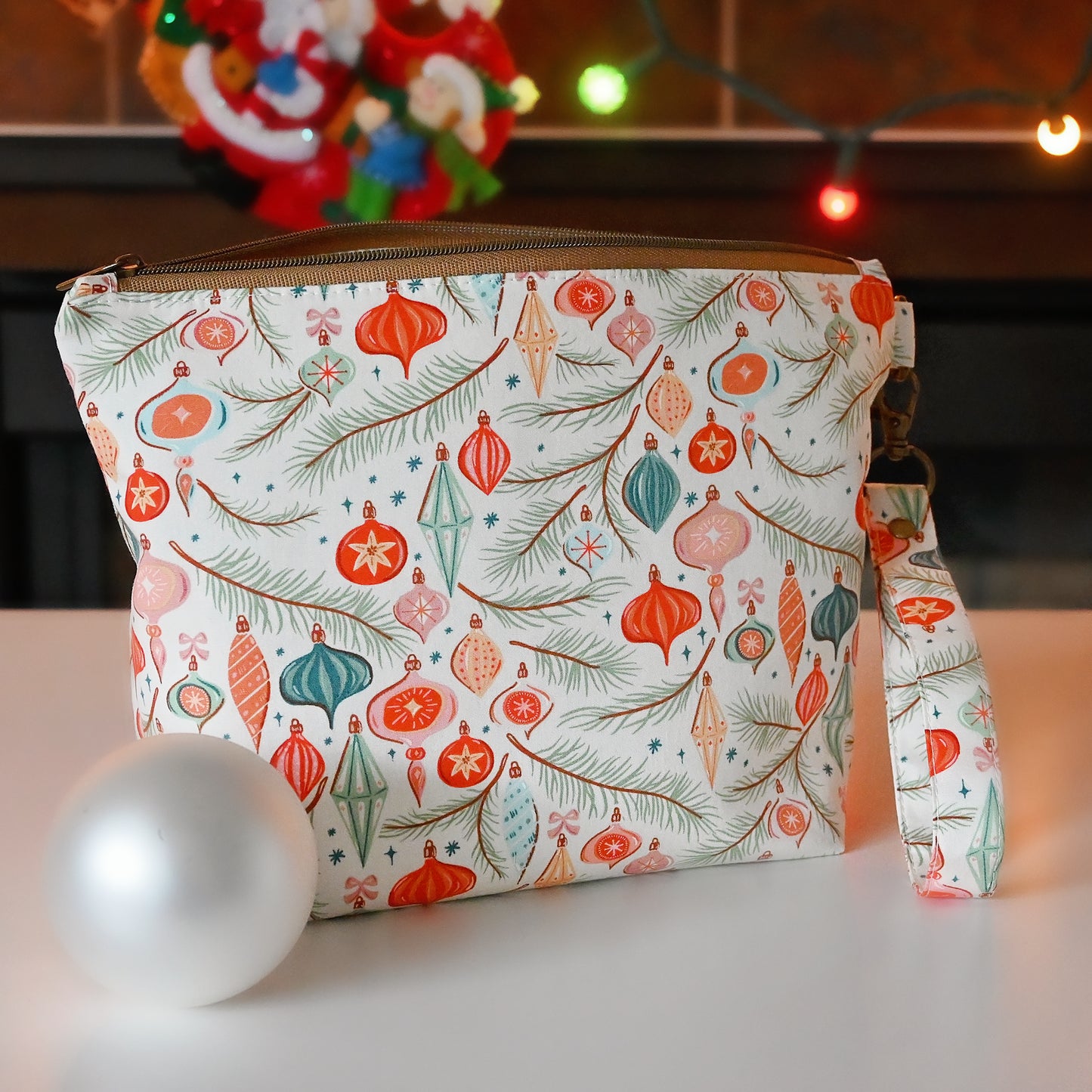 Tinsel and Twirl Sock Pouch