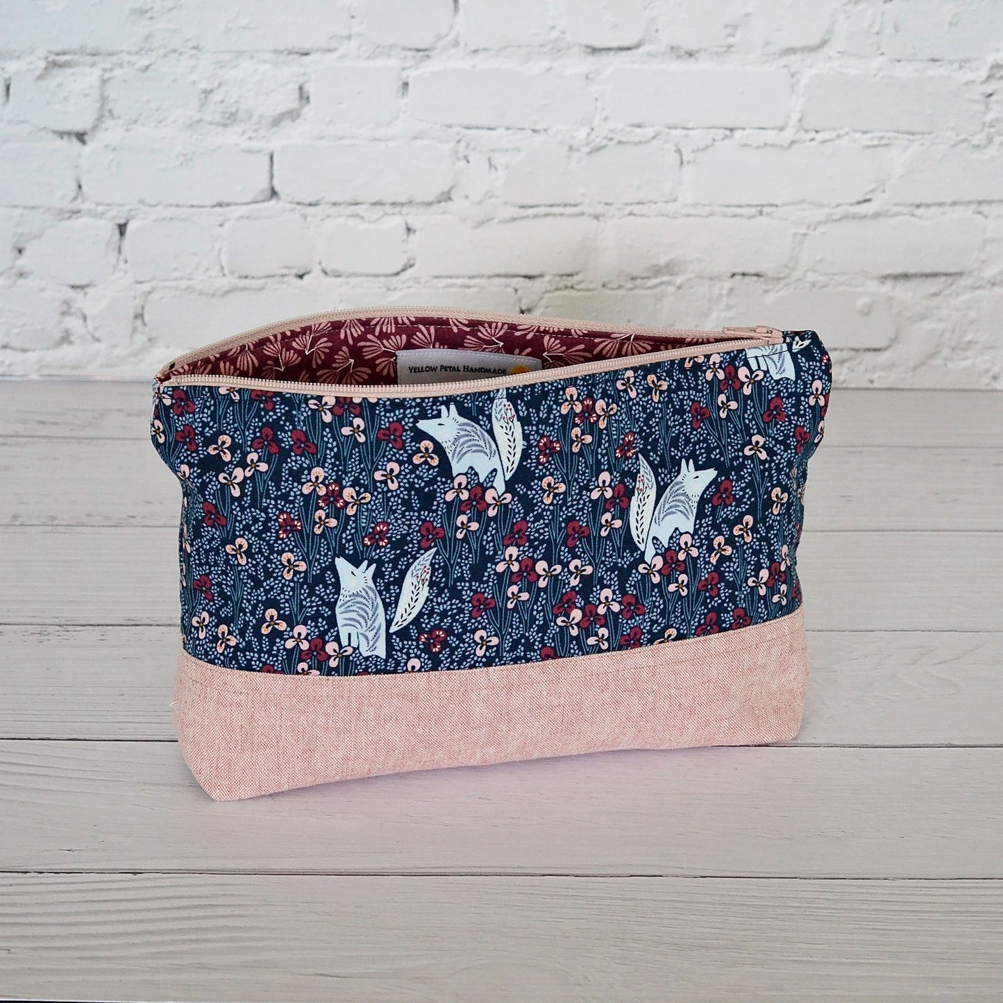 Enchanted Wolves Zippered Bag and Pouch