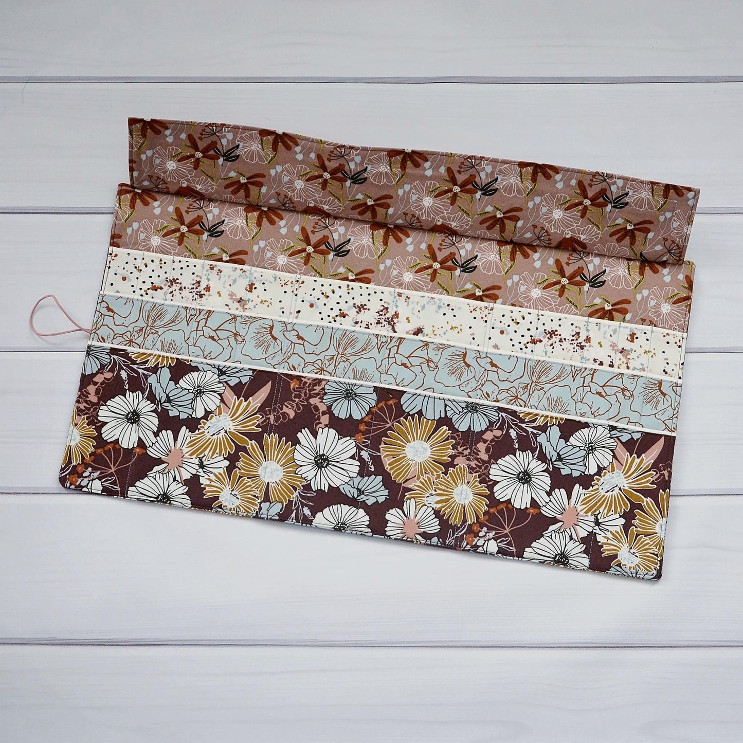 Trifold wrap for DPNs and Circular Needles